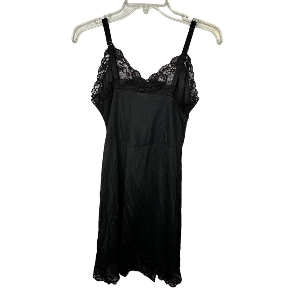 Vintage Carol Brent Black Full‎ Slip - Picture 5 of 7